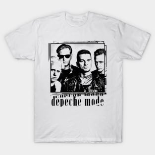 Depeche Mode -- Original Retro Fan Art Design T-Shirt